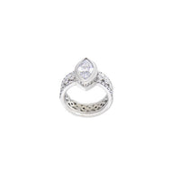 Vault Collection 18K White Gold Delilah Ring