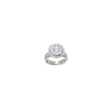 Load image into Gallery viewer, Vault Collection Diamond Cluster Engagement Ring

