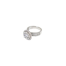 Load image into Gallery viewer, Vault Collection Diamond Cluster Engagement Ring
