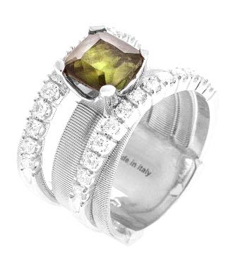 Marco Bicego Limited Green Tourmaline Ring