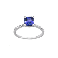 Royal Collection Diamond & Sapphire Ring