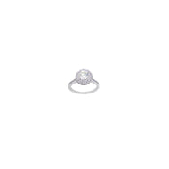 Vault Collection Diamond Halo Engagement Ring