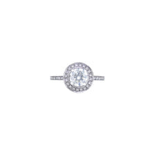 Load image into Gallery viewer, Vault Collection Diamond Halo Engagement Ring

