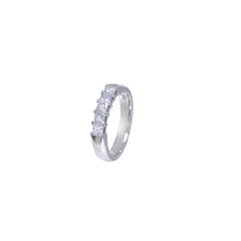Load image into Gallery viewer, Vault Collection 5 Stone Shared Prong Diamond Ring
