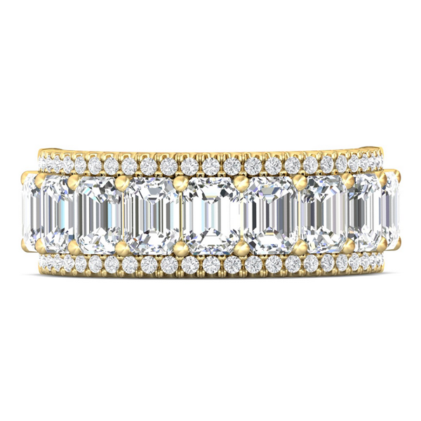 Martin Flyer Emerald Cut Diamond Ring