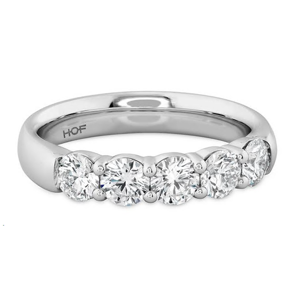 Hearts On Fire Signature 5 Station Diamond Ring