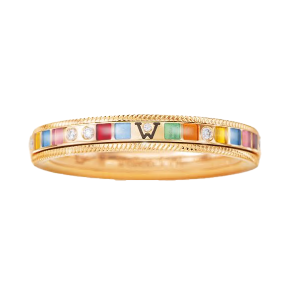 Wellendorff Golden Rainbow Diamond Ring