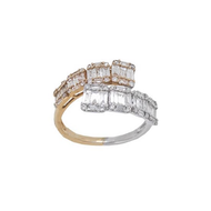 Royal Collection Diamond Bypass Ring
