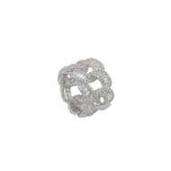 Royal Collection Diamond Curb Link Ring