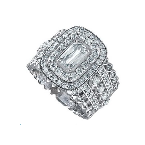 Christopher Designs L'amour Diamond Ring