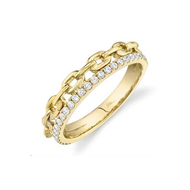 Royal Collection Diamond Link Ring