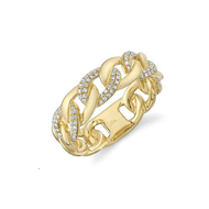 Royal Collection Diamond Link Ring