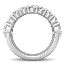 Load image into Gallery viewer, Martin Flyer 3 Row Diamond Ring
