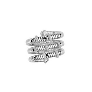 Mattia Cielo Diamond Station Coil Ring