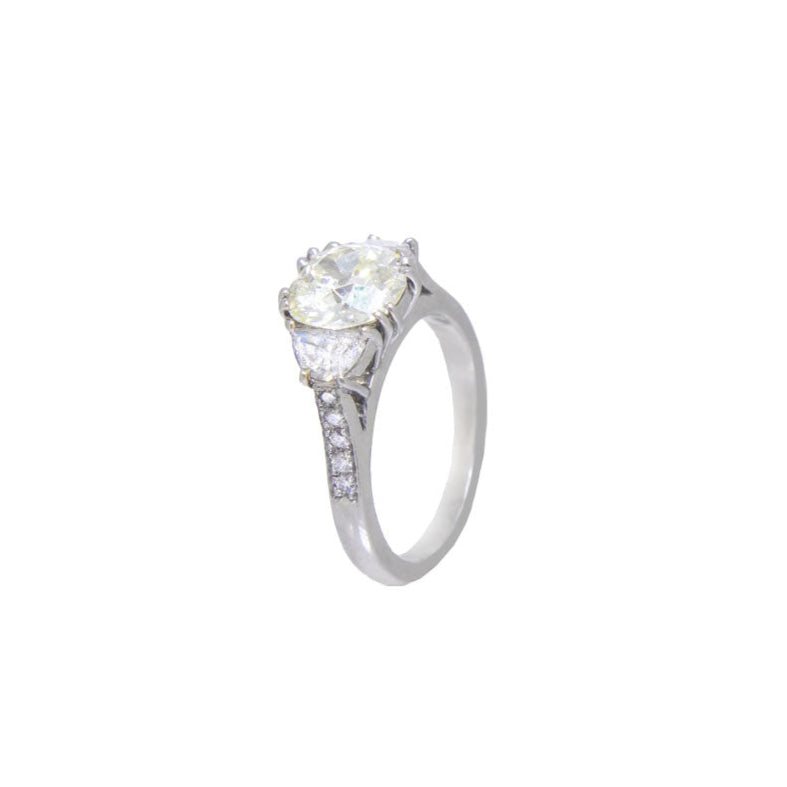 Vault Collection Estate Diamond Engagement Ring