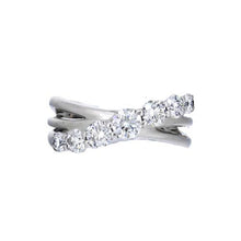 Load image into Gallery viewer, Royal Estate Hearts On Fire Intertwined Diamond Ring
