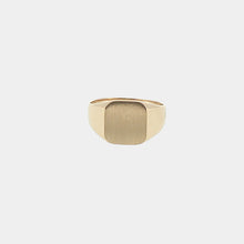 Load image into Gallery viewer, Royal Estate 14K Yellow Gold 10.5mm Signet Ring
