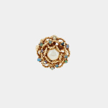 Load image into Gallery viewer, Royal Estate 14K Yellow Gold Pearl Opal Ring
