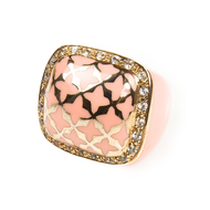 Royal Collection Pink Callas Ring Size 7