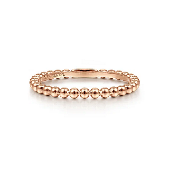 Gabriel Bujukan Beaded Stackable Ring