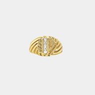 Royal Estate Corrusated Diamond Ring
