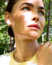 Load image into Gallery viewer, Monica Rich Kosann Two-Tone "Rings of Saturn" Earrings
