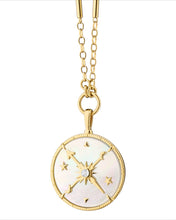 Load image into Gallery viewer, Monica Rich Kosann 18K Yellow Gold "Constellation" Necklace with Mother of Pearl and Diamonds
