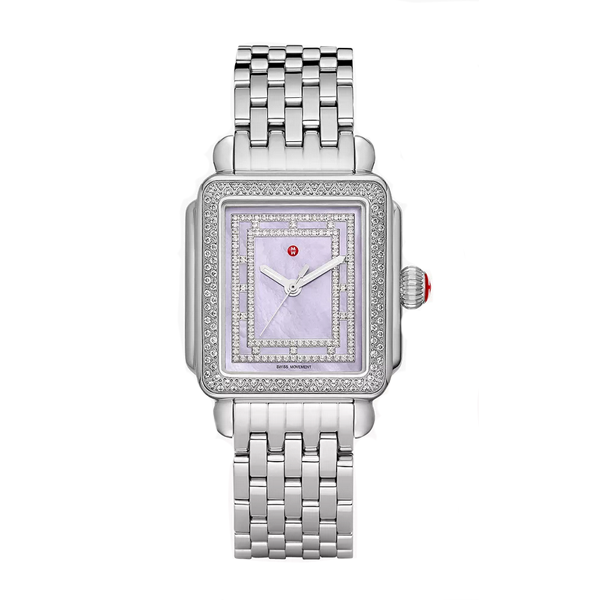 Michele Deco Madison Stainless Steel Limited Edition Diamond Watch