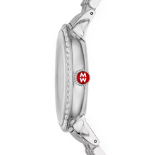 Load image into Gallery viewer, Michele Serein Mid Stainless Steel Diamond Watch

