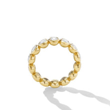 Load image into Gallery viewer, DY Infinity Band Ring in 18K Yellow Gold with Round Diamonds
