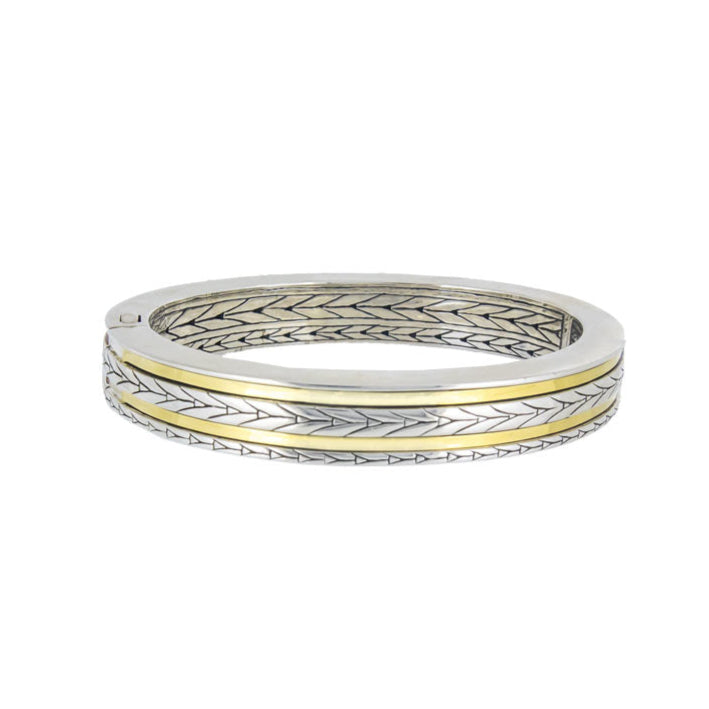 Royal Estate Two Tone John Hardy Bangle