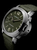 Panerai Luminor Quaranta 42mm Green Dial Watch PAM01711