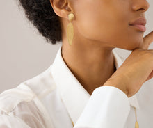 Load image into Gallery viewer, Marco Bicego Lunaria  18K Yellow Gold Large Double Drop Earrings
