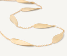 Load image into Gallery viewer, Marco Bicego Lunaria  18K Yellow Gold Station Short Necklace
