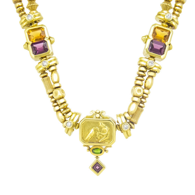 Royal Estate Seiden Gang Estate Necklace