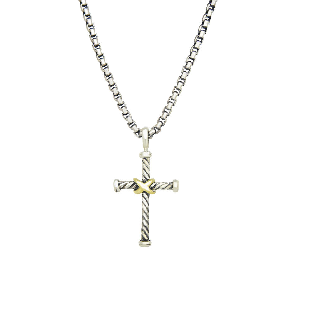 Royal Estate David Yurman Cross Necklace