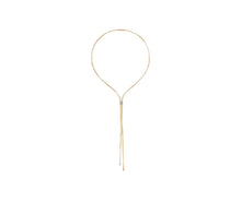 Load image into Gallery viewer, Marco Bicego 18K Two-Tone Gold Diamond Marrakech Twisted Lariat Necklace
