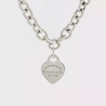 Load and play video in Gallery viewer, Royal Estate Tiffany &amp; Co. Heart Necklace
