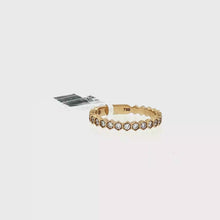 Load and play video in Gallery viewer, Royal Collection Honeycomb Diamond Eternity Ring
