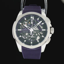 Load and play video in Gallery viewer, NORQAIN Independence Skeleton Chronograph (Model: N3200.40T03/P01)
