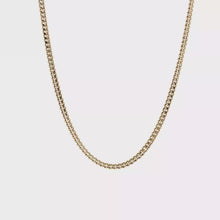 Load and play video in Gallery viewer, Royal Estate 14K Yellow Gold 2.9mm Curb Link Chain Necklace 17.5"
