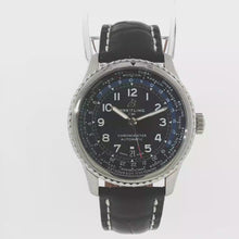 Load and play video in Gallery viewer, Breitling Aviator 8 Unitime 43 (Model: AB3521U41B1P1)
