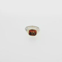 Load and play video in Gallery viewer, Royal Estate David Yurman Cushion Cut Citrine Solitaire Ring
