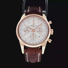 Load and play video in Gallery viewer, Breitling Transocean B01 Chronograph (Model: RB0152)
