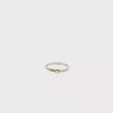 Load and play video in Gallery viewer, Royal Estate David Yurman Petite Pearl Cable Ring
