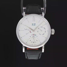 Load and play video in Gallery viewer, IWC Portofino Hand-Wound Eight Days Day &amp; Date (Model: IW516201)
