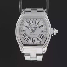 Load and play video in Gallery viewer, Cartier Roadster XL GMT (Model: W62032X6)
