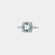 Royal Estate David Yurman 7MM Chatelain Pave Bezel Ring