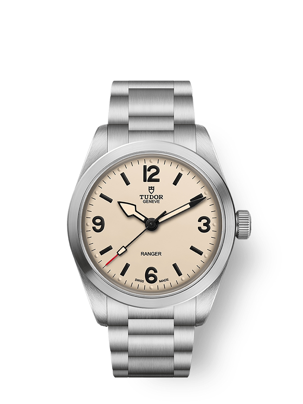 Tudor Ranger 36mm steel case Beige domed dial Watch