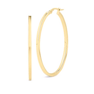 Roberto Coin Large Oval Hoops
